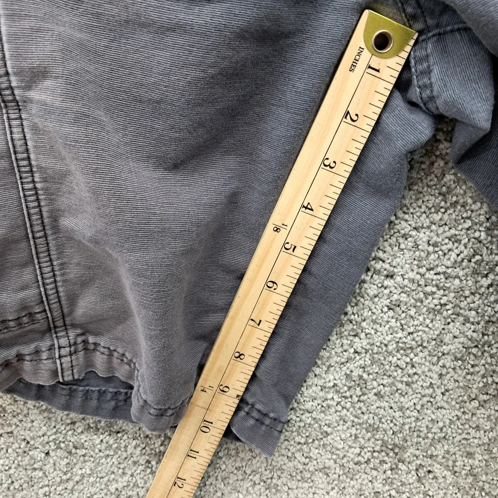 Jachs NY Mens Cargo Shorts Charcoal Grey Size 34 Cotton Utility Workwear‎ Shorts